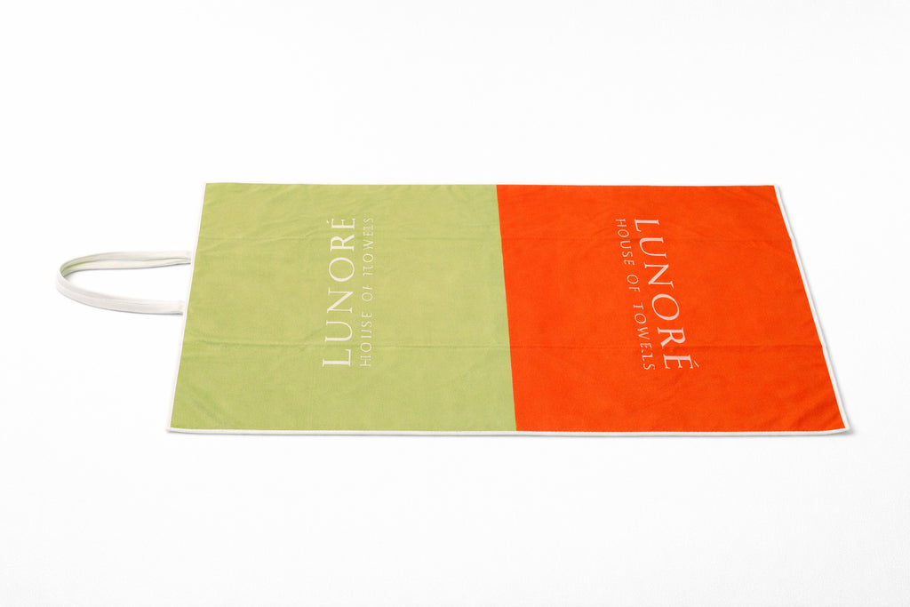 The Towel Tote Bag - Orange Mint