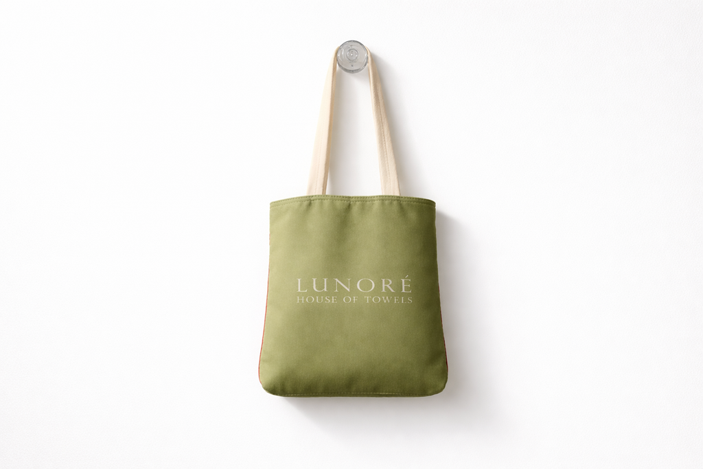 The Towel Tote Bag - Green Mint