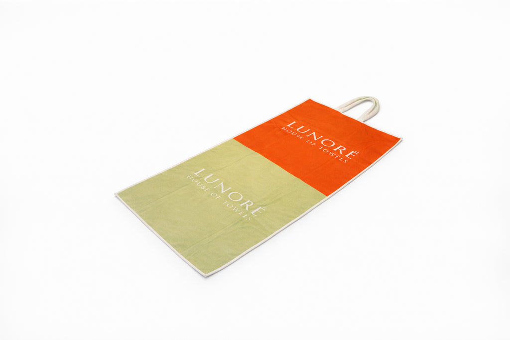 The Towel Tote Bag - Orange Mint
